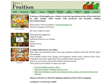 Tablet Screenshot of fruitiongifts.com